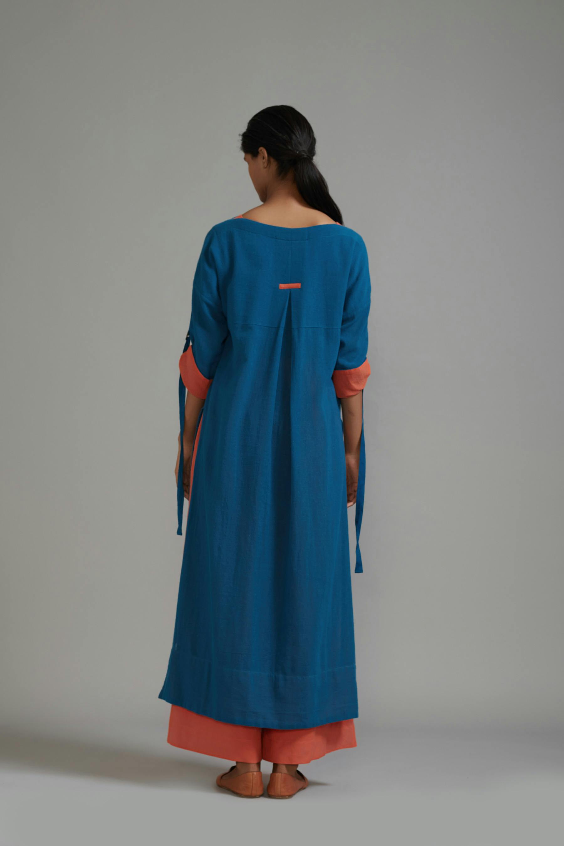 Thumbnail preview #2 for  Blue New Ruka Tunic Set