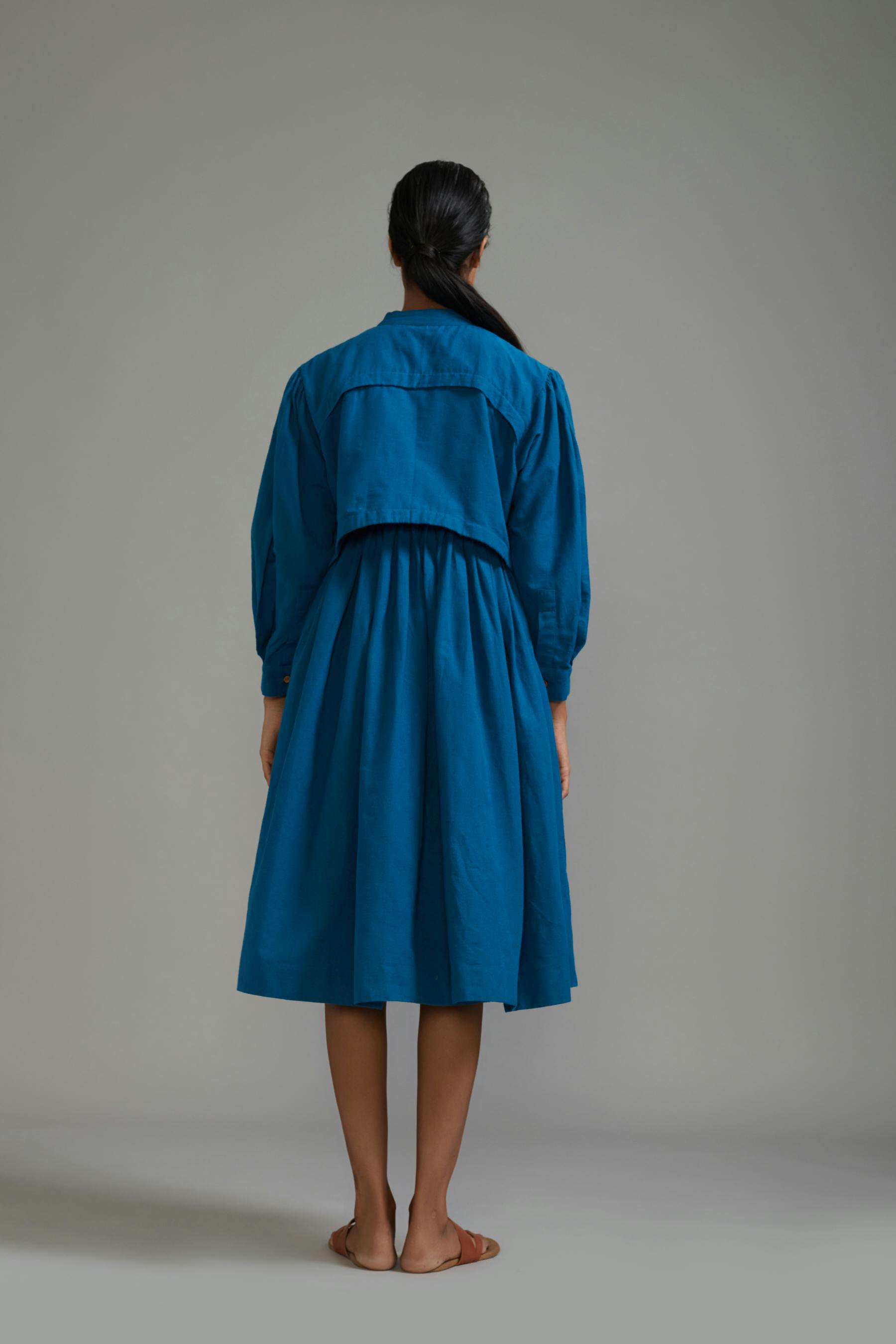 Thumbnail preview #1 for Blue Safari Short Dress