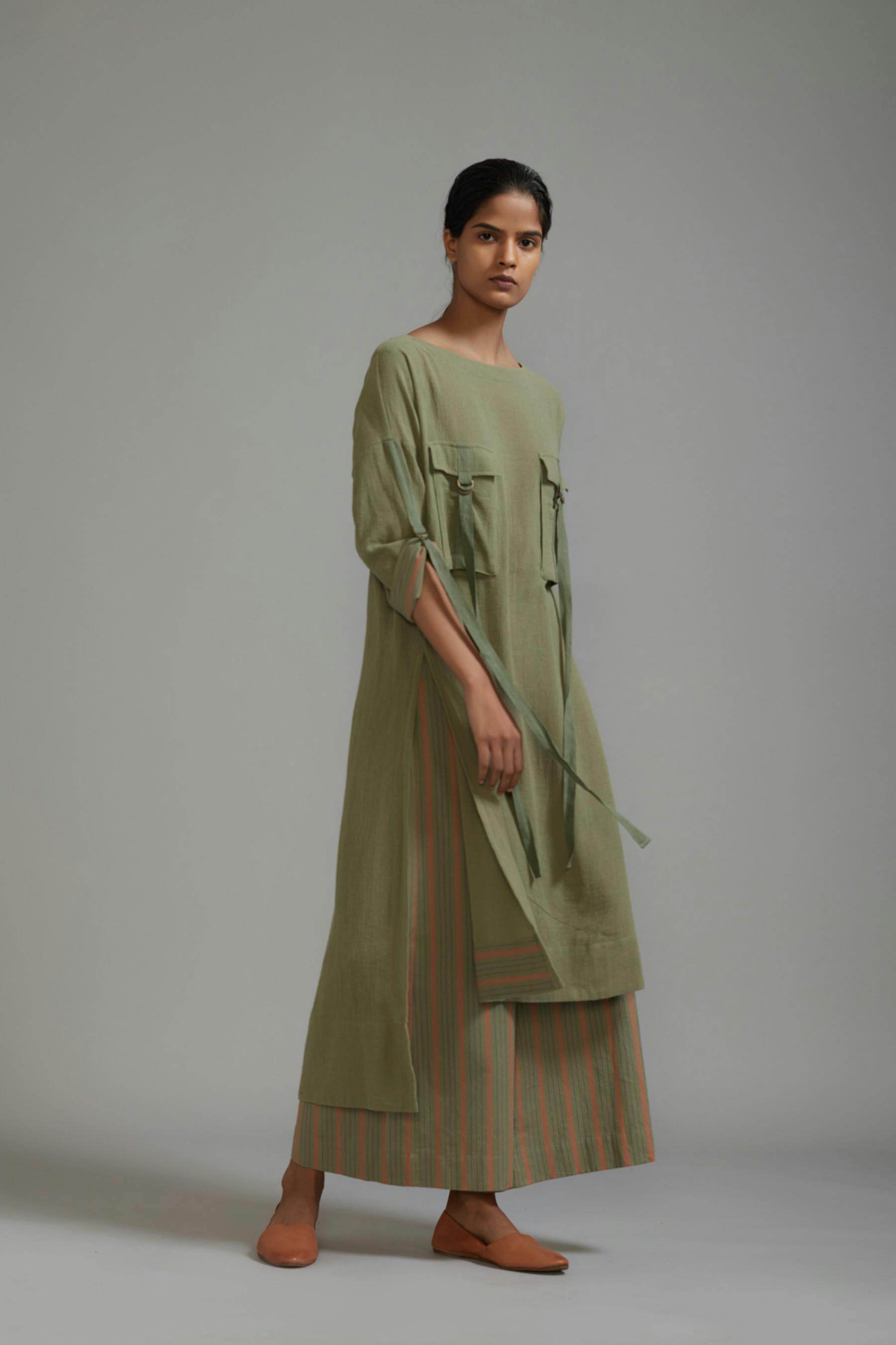 Green New Ruka Tunic Set, a product by Style Mati
