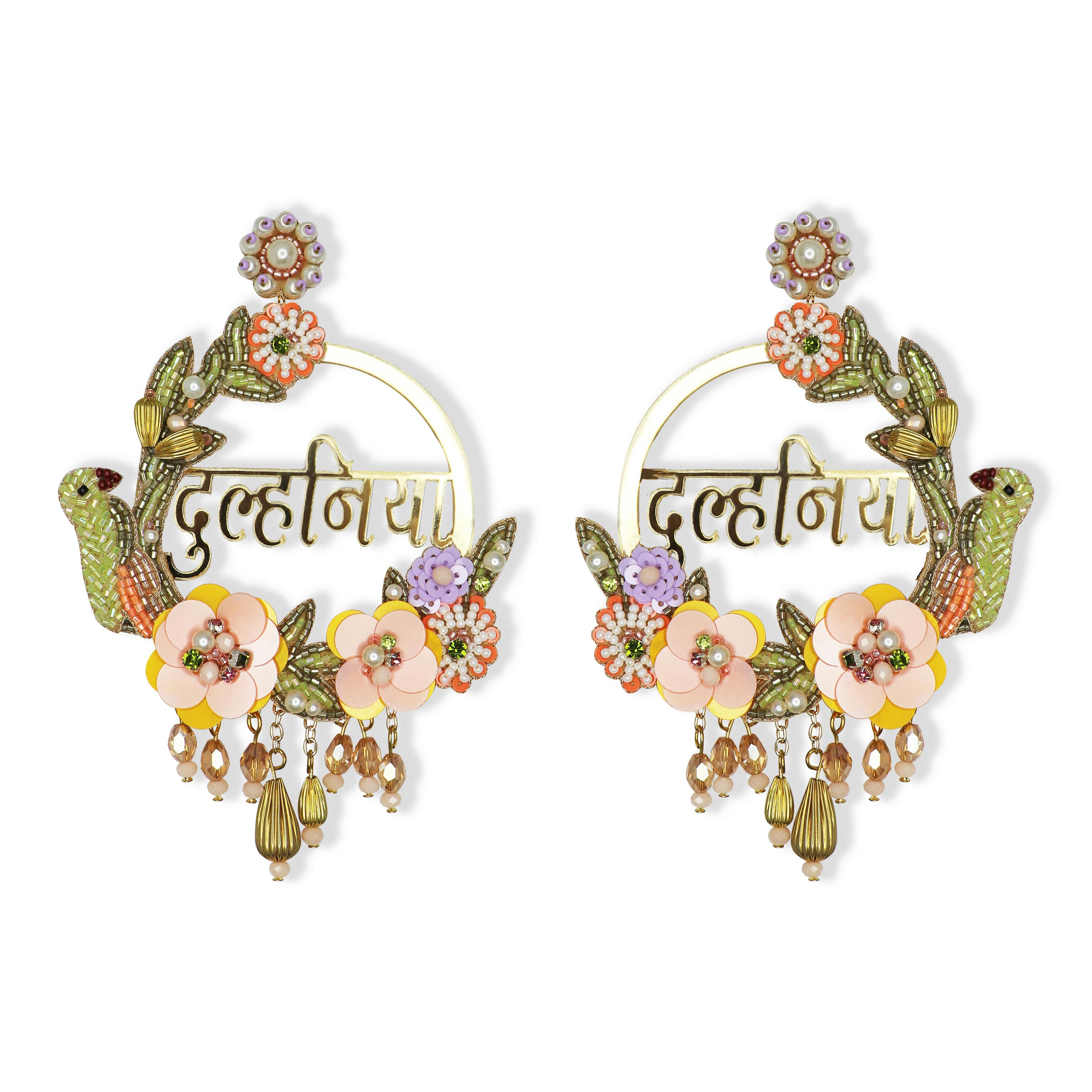 Dulhaniya Earrings, a product by Label Pooja Rohra